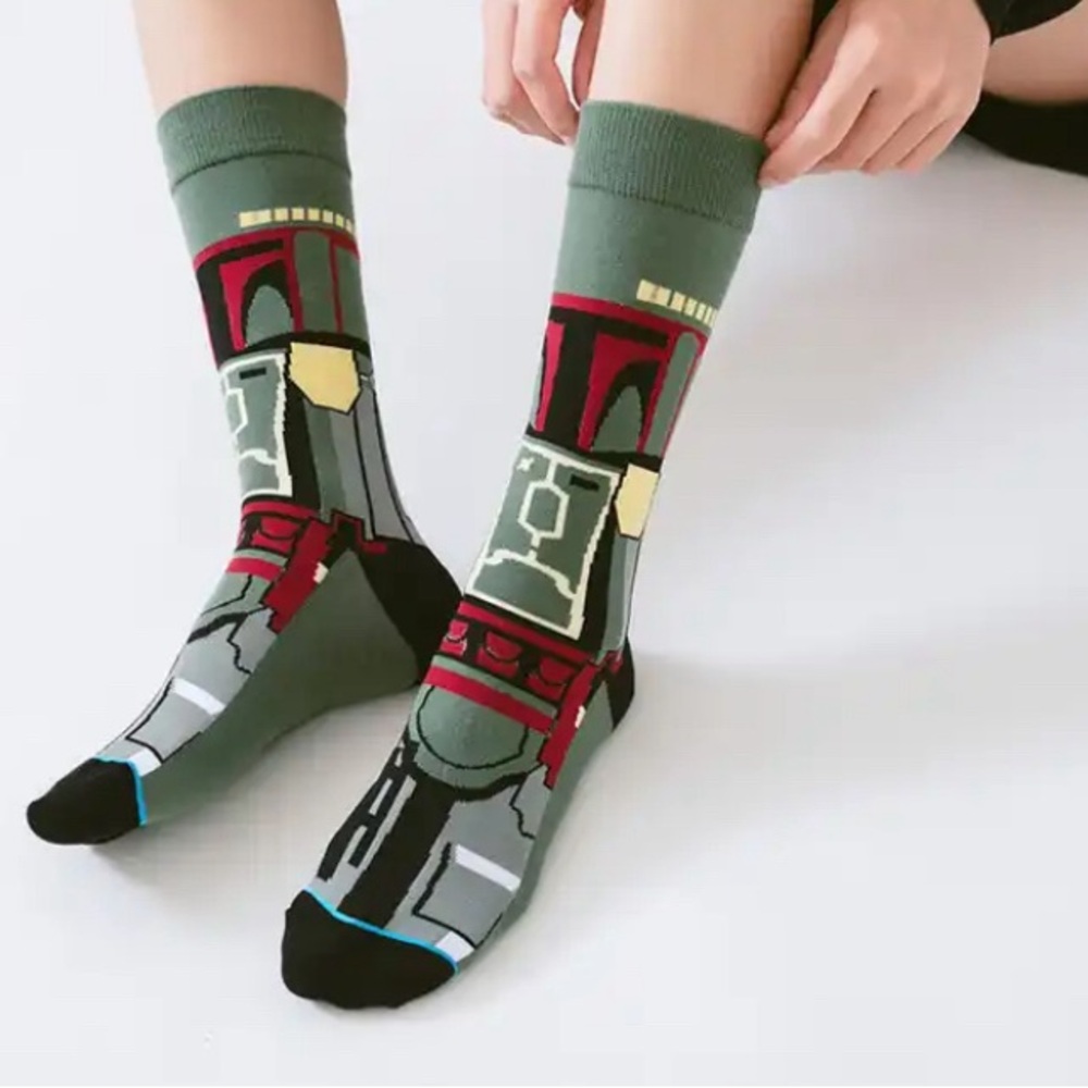 3/$20 Star Wars Stormtrooper Disney Premium Socks Men & Women One Size Fit All - Picture 5 of 7